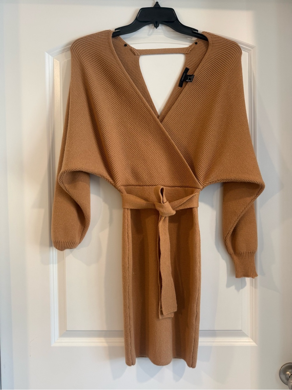 Forever 21 Surplice Midi Sweater Dress